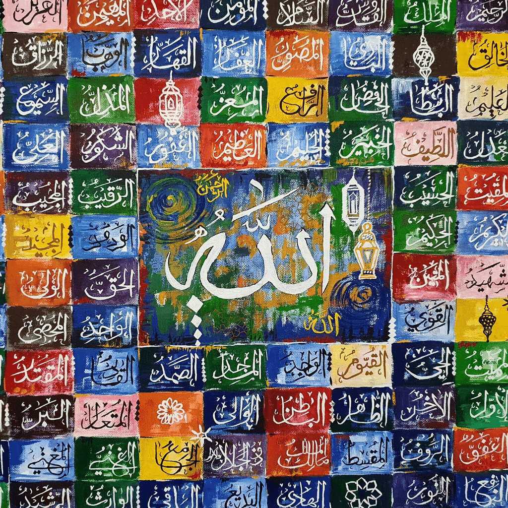 99 name of allah picture